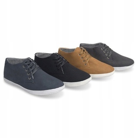 Sneakers Alte Alla Moda 3232 Blu Navy 1