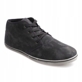 Sneakers alte alla moda TL354 grigie grigio 1