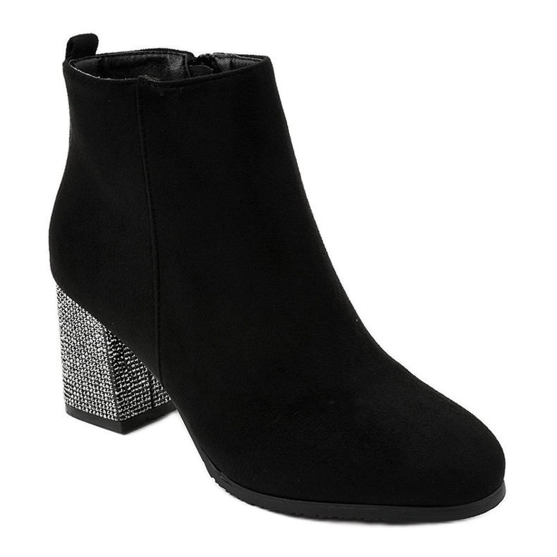 Stivaletti in camoscio nero sul post DS00055 1