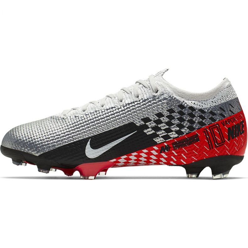 Nike Mercurial Vapor 13 Elite Neymar Fg Jr AT8035-006 scarpe da calcio nero 2
