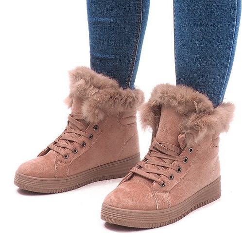 Sneakers calde AB-14 Rosa 1