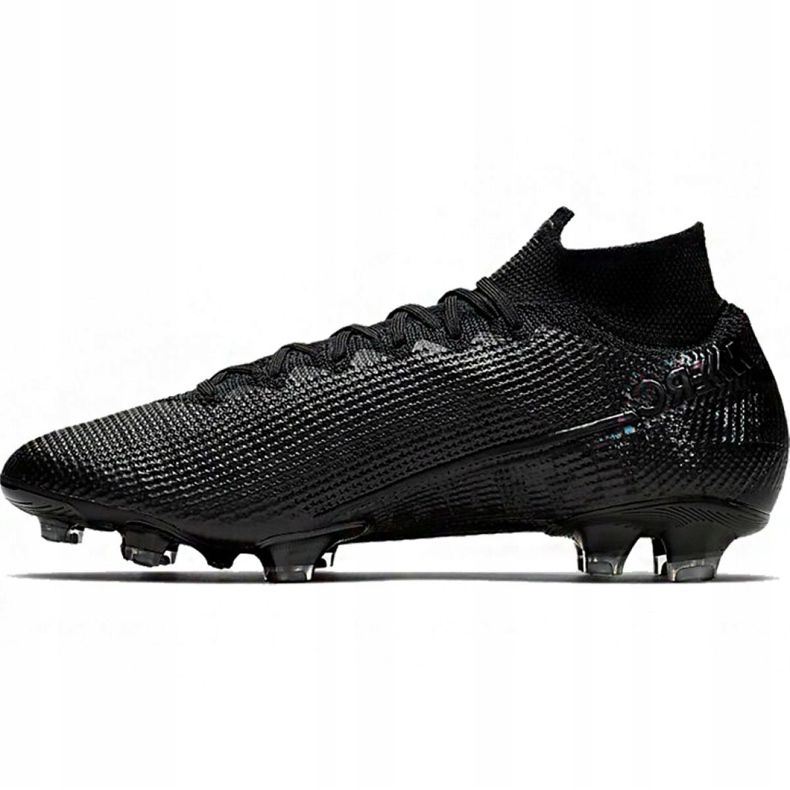 Nike Mercurial Superfly 7 Elite Fg M AQ4174-001 scarpe da calcio nero nero 2