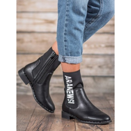 VINCEZA stivali alti nero 2