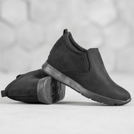 Sport Scarpe Slip-On da donna nero 1