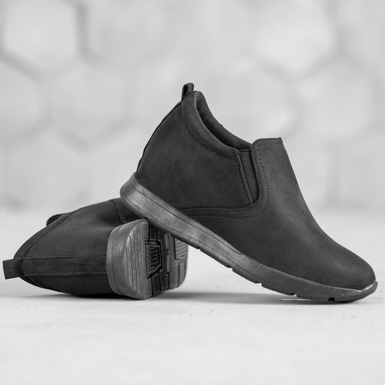 Sport Scarpe Slip-On da donna nero 1