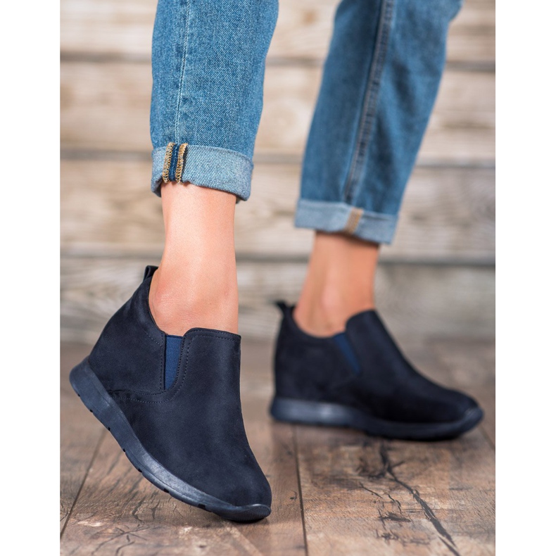 Sport Scarpe Slip-On da donna blu 1