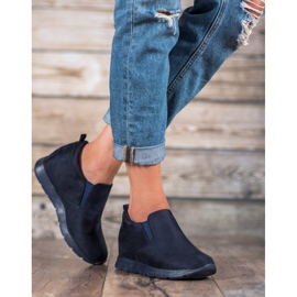 Sport Scarpe Slip-On da donna blu 2