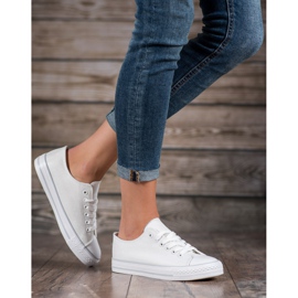 SHELOVET Scarpe da ginnastica bianche bianca 1