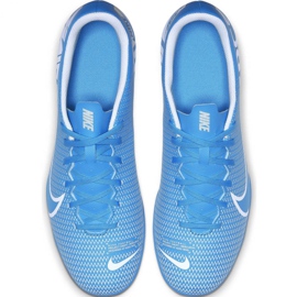 Nike Mercurial Vapor 13 Club FG / MG M AT7968-414 scarpe da calcio blu blu 1