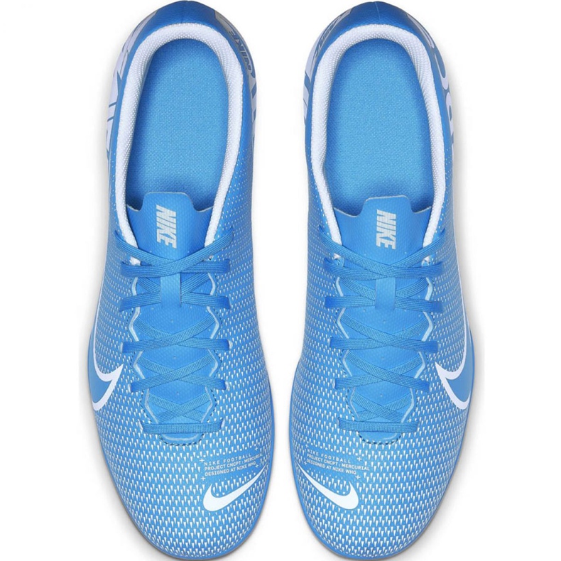 Nike Mercurial Vapor 13 Club FG / MG M AT7968-414 scarpe da calcio blu blu 1