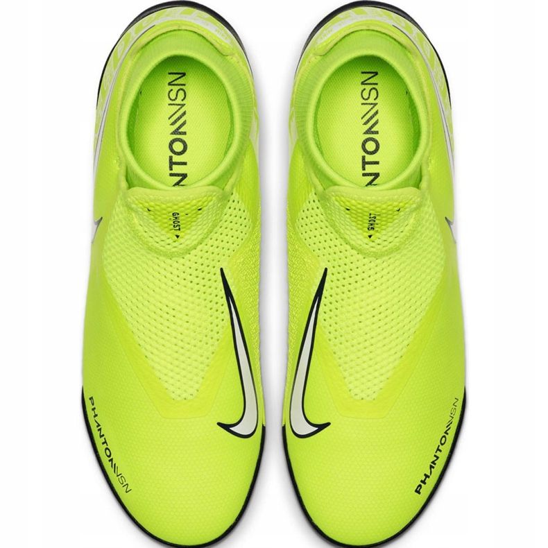 Nike Phantom Vsn Academy Df Tf M AO3269-717 scarpe da calcio giallo giallo 1