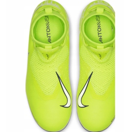 Nike Phantom Vsn Academy Df FG / MG Jr AO3287-717 scarpe da calcio giallo giallo 1
