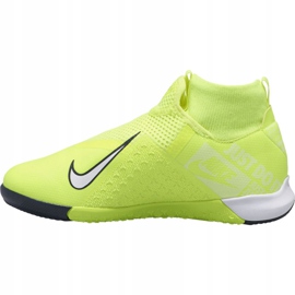 Scarpe indoor Nike Phantom Vsn Academy Df Ic Jr AO3290-717 giallo giallo 1