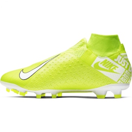 Nike Phantom Vsn Pro Df Fg M AO3266-717 scarpe da calcio giallo giallo 2