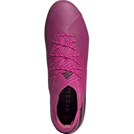Scarpe da calcio Adidas Nemeziz 19.1 Fg M F34407 rosa rosa 2