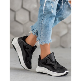 SHELOVET Scarpe da ginnastica sportive nero 1