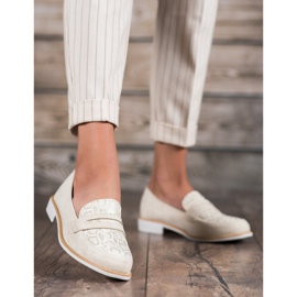 Bestelle Mocassini Con Glitter marrone 1