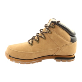 American Club Stivali stringati ES39 cammello marrone multicolore 2