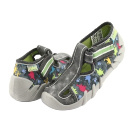 Scarpe per bambini Befado 190P089 grigio multicolore 3