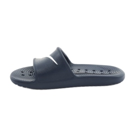 Nike Kawa Doccia 832528 400 pantofole bianca blu navy 2