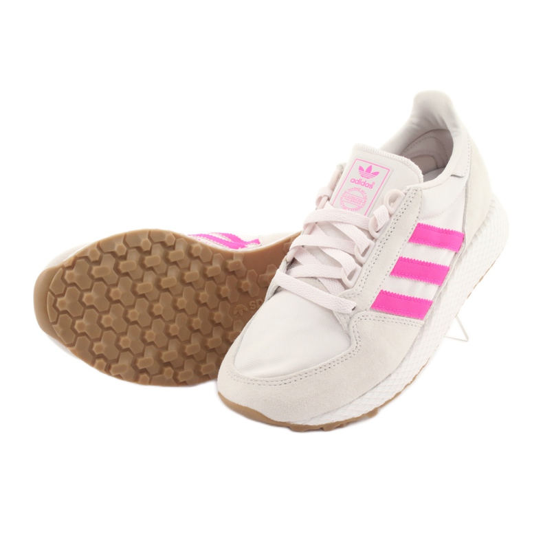 Scarpe Adidas Forest Grove W EE5847 rosa grigio 4