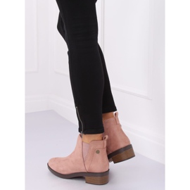 Stivaletti Chelsea rosa da donna 8B978 Pink 1