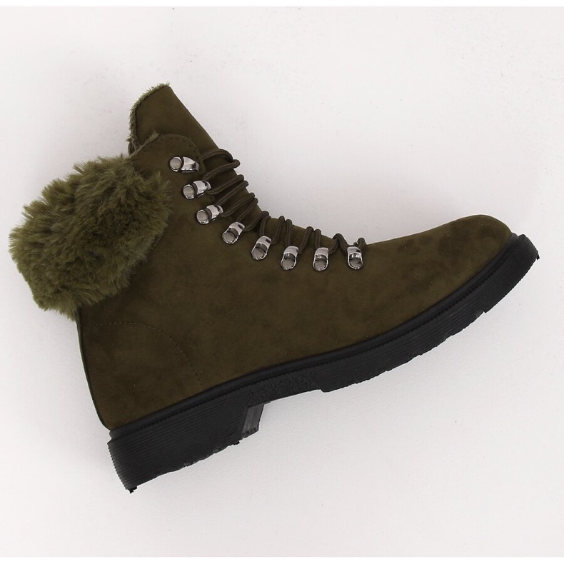 Scarpe da trekking da donna verdi Y260-9 Green verde 1