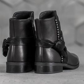 SDS Stivali da donna neri nero 2