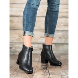 SHELOVET Stivali classici in ecopelle nero 1