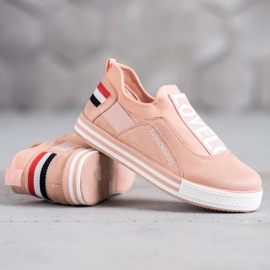 SHELOVET Sneakers senza lacci Lovelo rosa 1