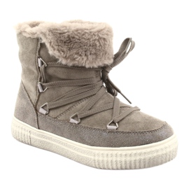American Club Stivali Eskimo Taupe beige 1
