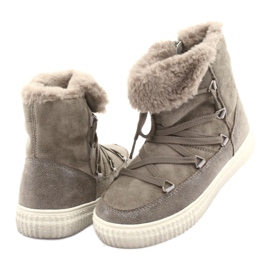 American Club Stivali Eskimo Taupe beige 3