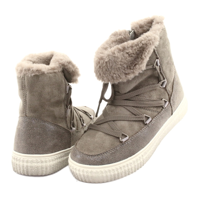 American Club Stivali Eskimo Taupe beige 3