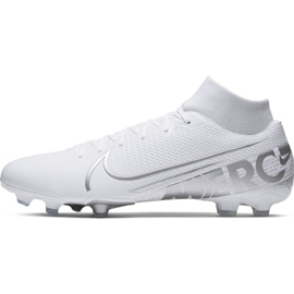 Scarpa da calcio Nike Mercurial Superfly 7 Academy FG / MG M AT7946-100 bianco bianco 2