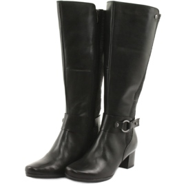 Caprice Stivali elasticizzati, larghezza XL 25526 neri nero 3
