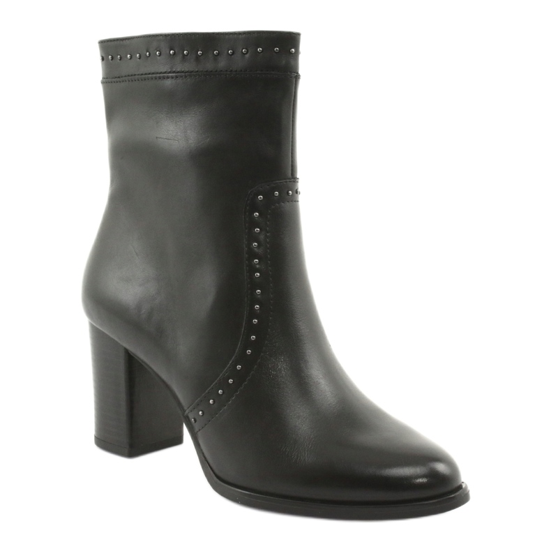 Stivali alti Caprice con strass, neri nero 1