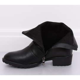 Stivali bassi da donna neri G-160-1 Black nero 1