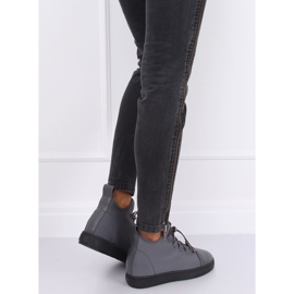 Grigie XY-35 Sneakers grigie in neoprene isolate grigio 1