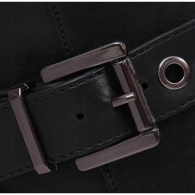 Stivaletti Chelsea neri da donna KL-578 Black nero 2