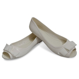 Ballerine Con Sandali Open Toe D3434 Bianco nero 1