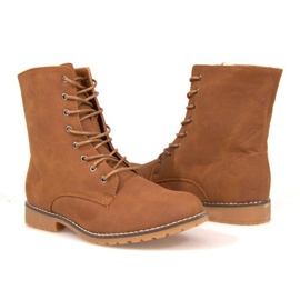 Stivali caldi Military Q99 Camel marrone 1