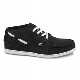 Sneakers Alte In Pelle MID1 Nere nero 1