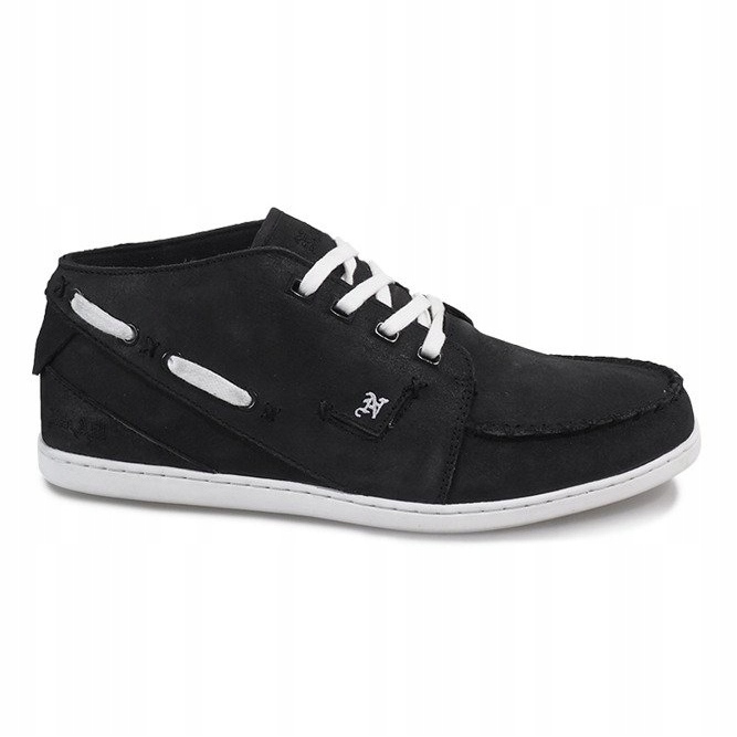 Sneakers Alte In Pelle MID1 Nere nero 1