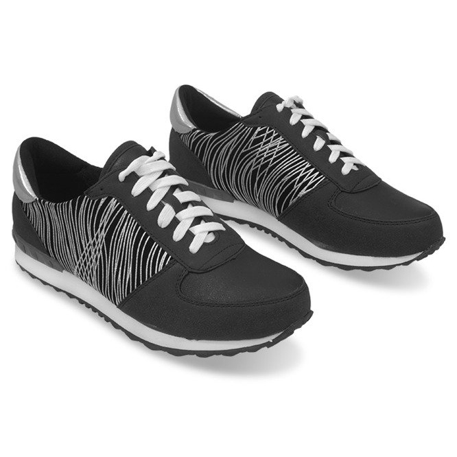 Sneakers Sport Sneakers Y617 Nero grigio 1