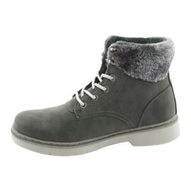 American Club Stivali da donna, pizzo grigio -up, grigio RH47 2