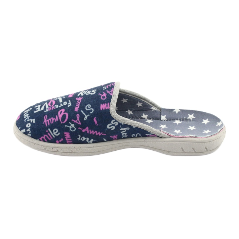 Scarpe per bambini colorate Befado 707Y397 blu navy rosa grigio 2