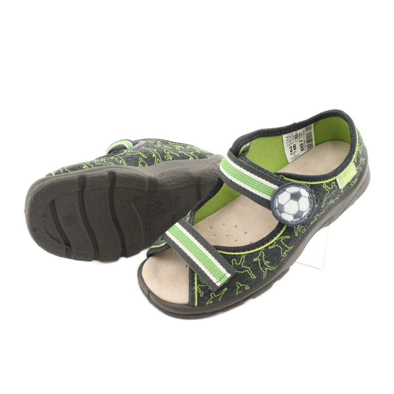 Scarpe per bambini Befado 869x131 grigio verde 4