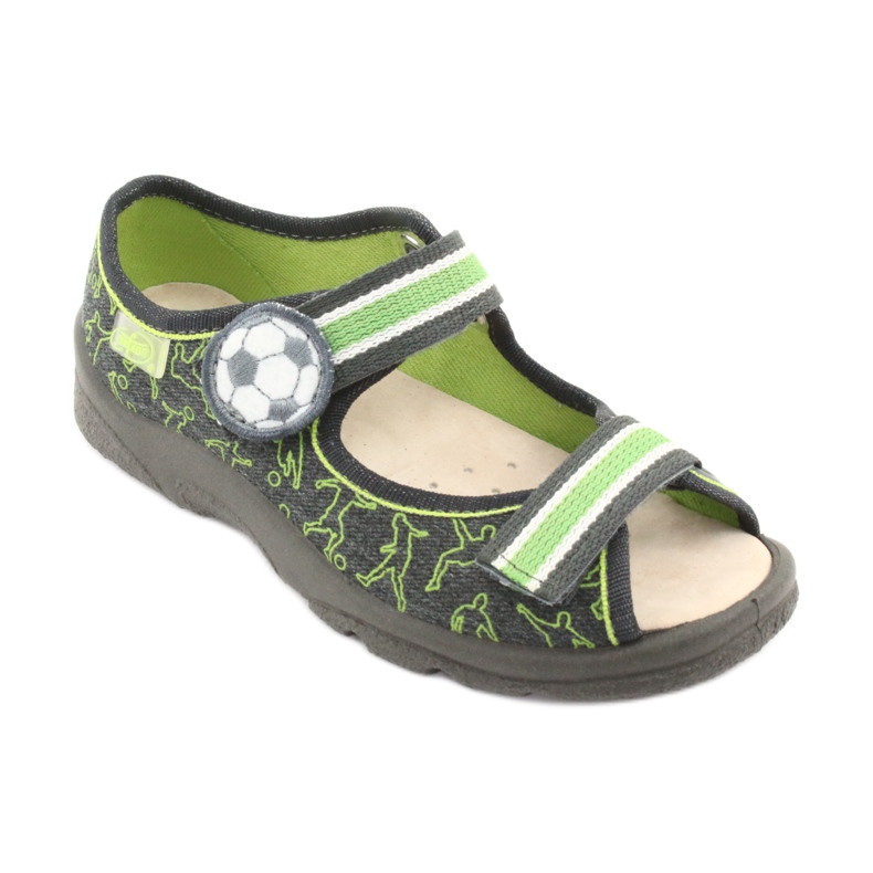 Scarpe per bambini Befado 869x131 grigio verde 1