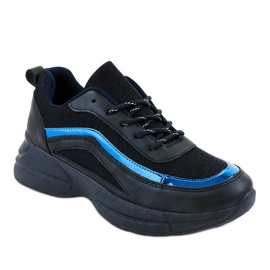 BY-082 scarpe sportive blu navy 1