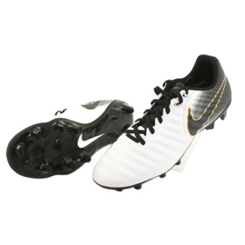 Scarpa da calcio Nike Tiempo Legend 7 Academy Fg M AO2596-100 bianco 3